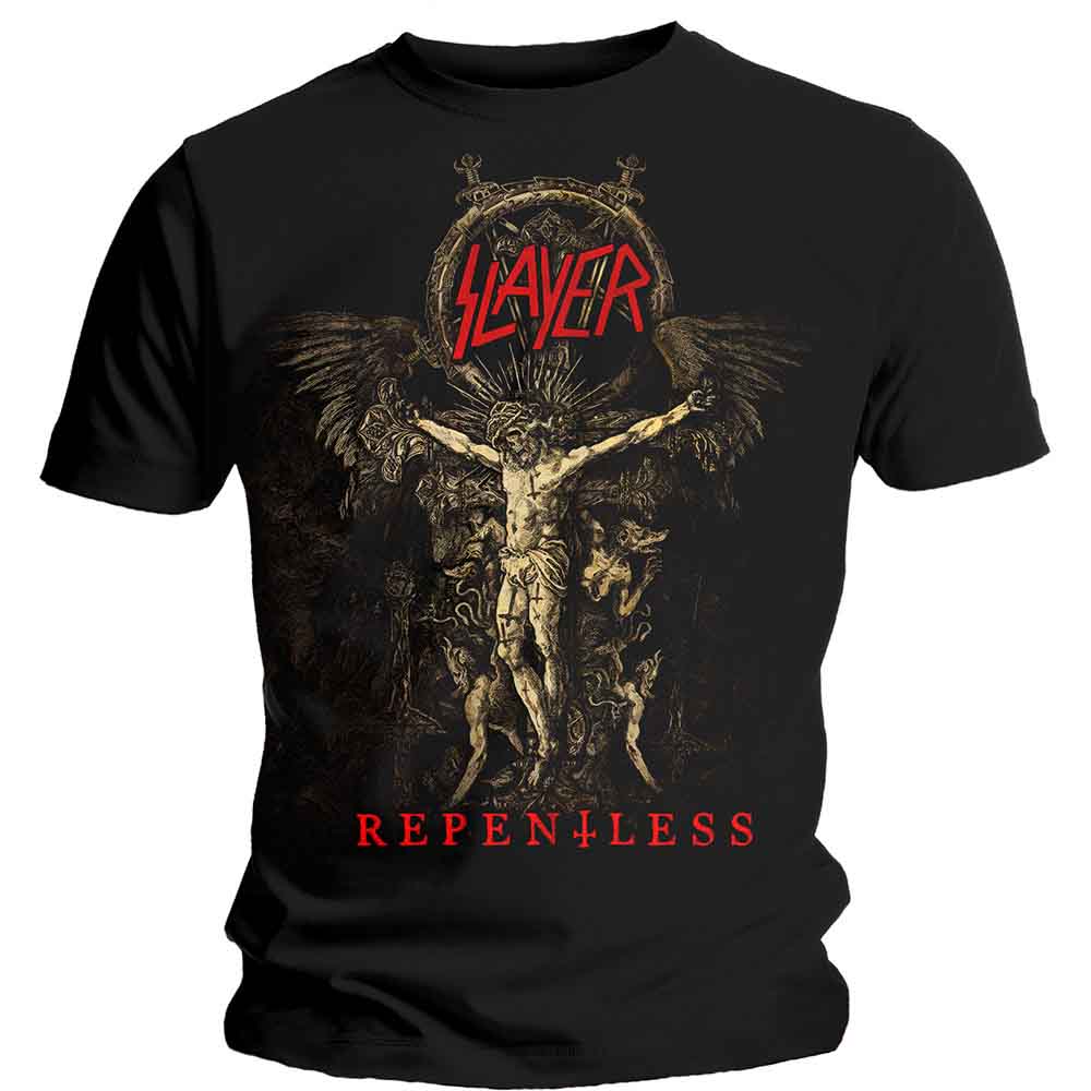 SLAYER | Cruciform Skeletal - T-Shirt Black