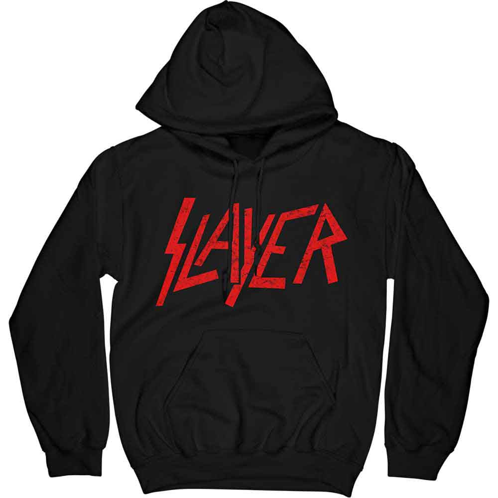 SLAYER | Distressed Logo - Sweatshirt Black