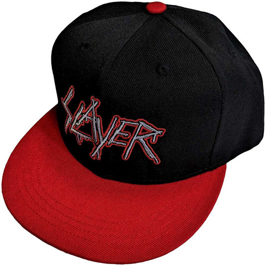SLAYER | Dripping Logo Outline - Hat Red,Black