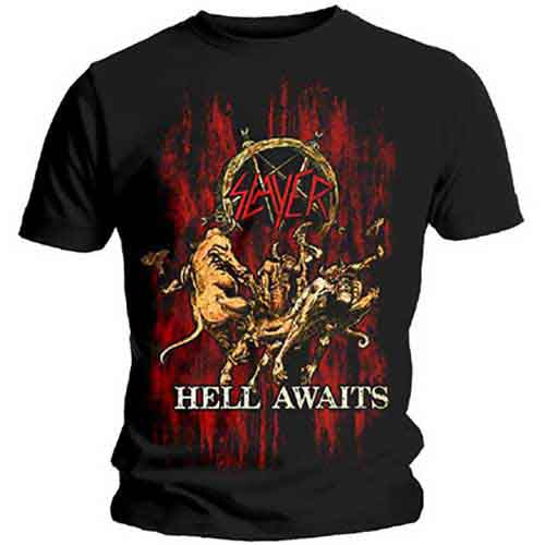 SLAYER | Hell Awaits - T-Shirt Black
