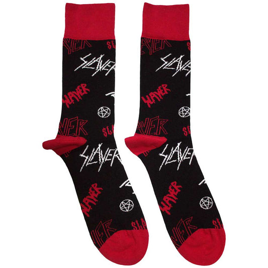 SLAYER | Logos Pattern - Black