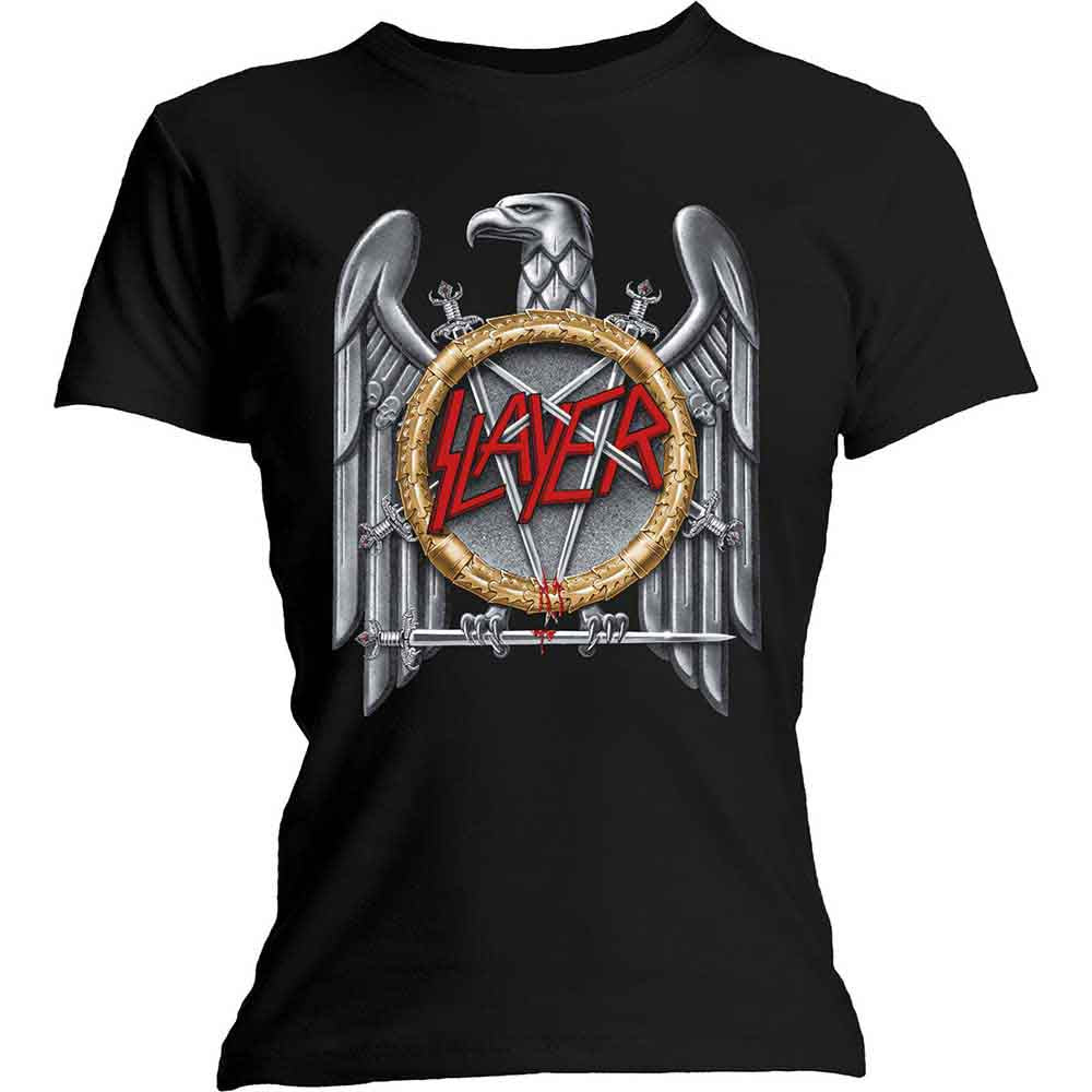 SLAYER | Silver Eagle - T-Shirt Black