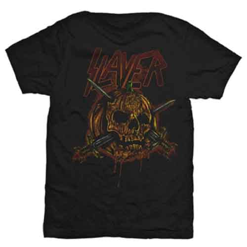 SLAYER | Skull Pumpkin - T-Shirt Black