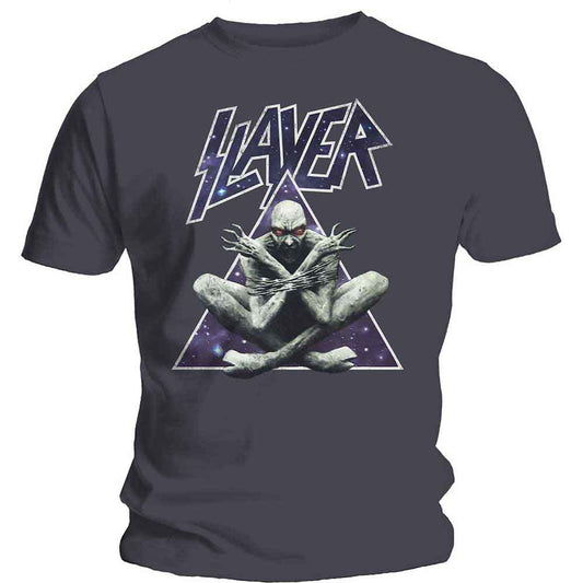 SLAYER | Triangle Demon - T-Shirt Grey