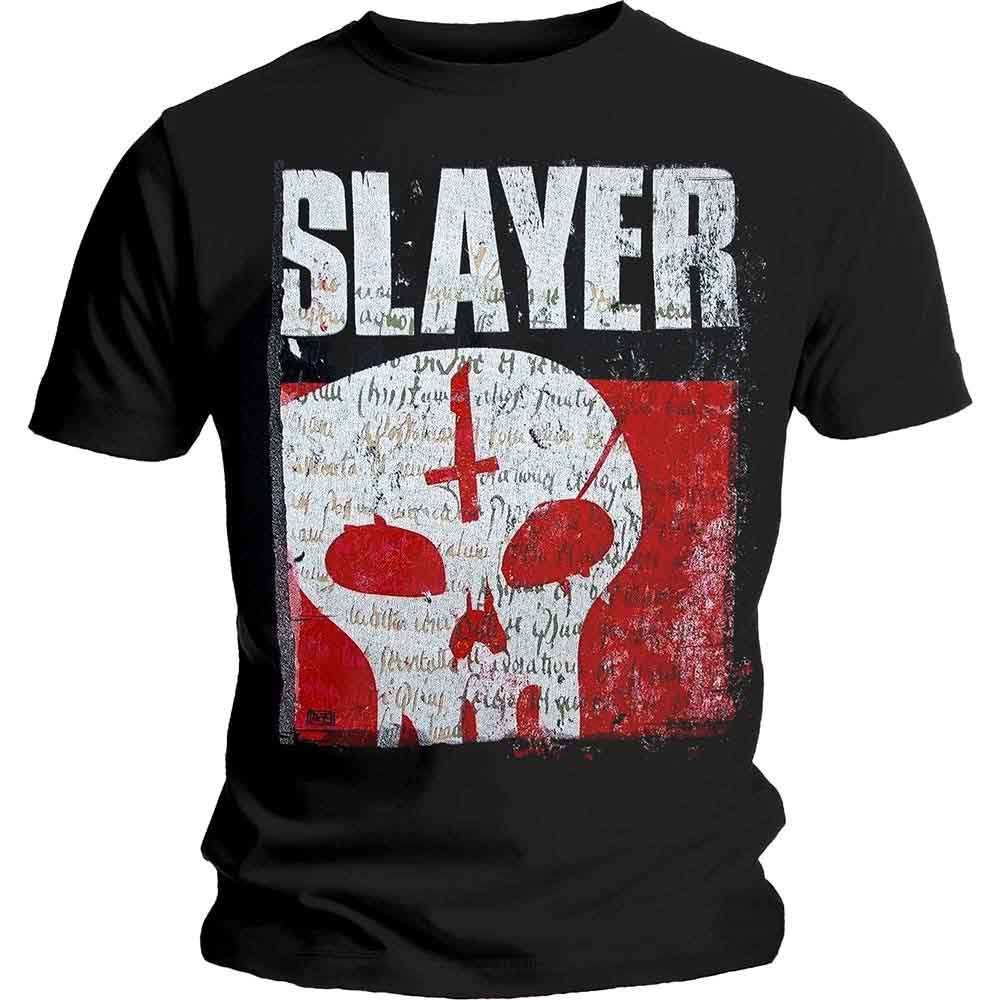SLAYER | Undisputed Attitude Skull - T-Shirt Black