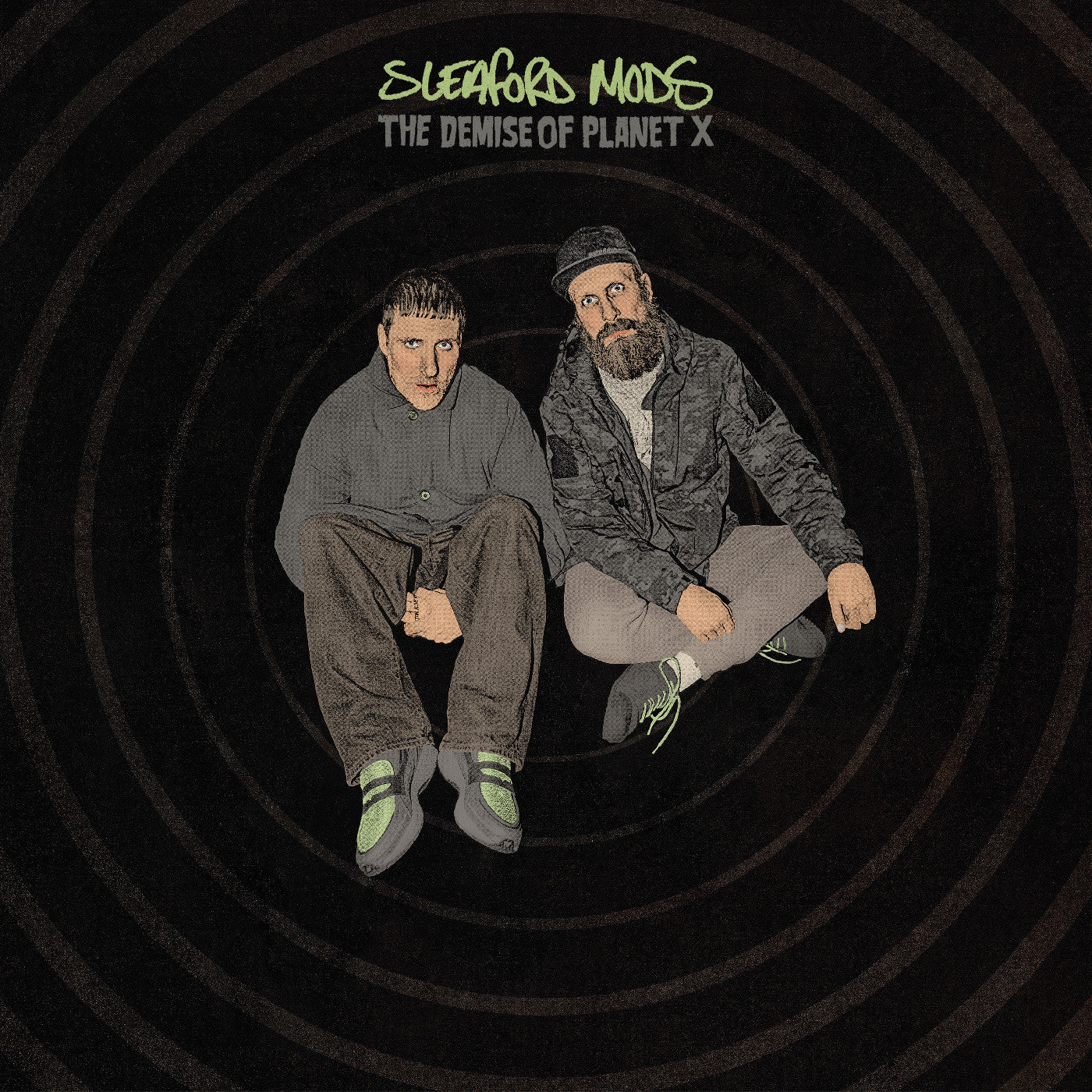 Sleaford Mods | The Demise Of Planet X (Neon Green Black Marble Vinyl) - Vinyl