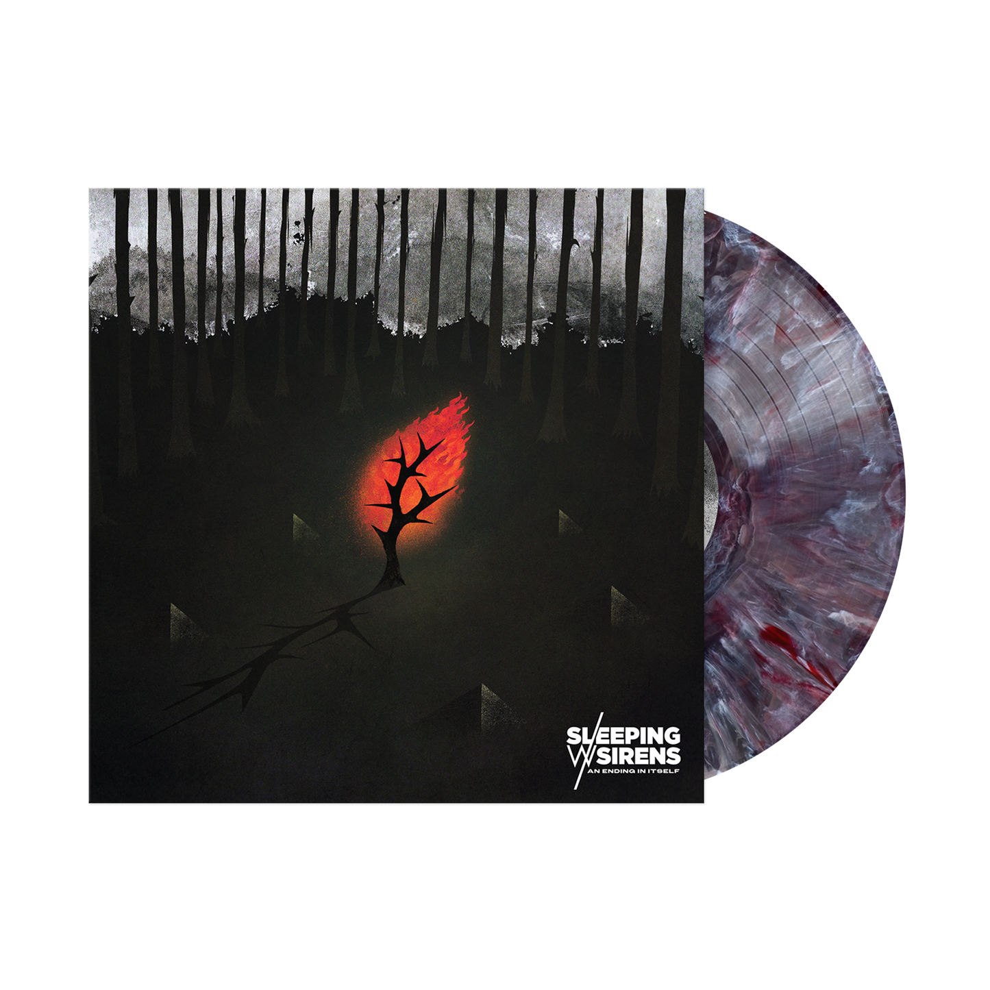 Sleeping With Sirens | An Ending In Itself [Black/White/Red Swirl Lp] - Vinyl