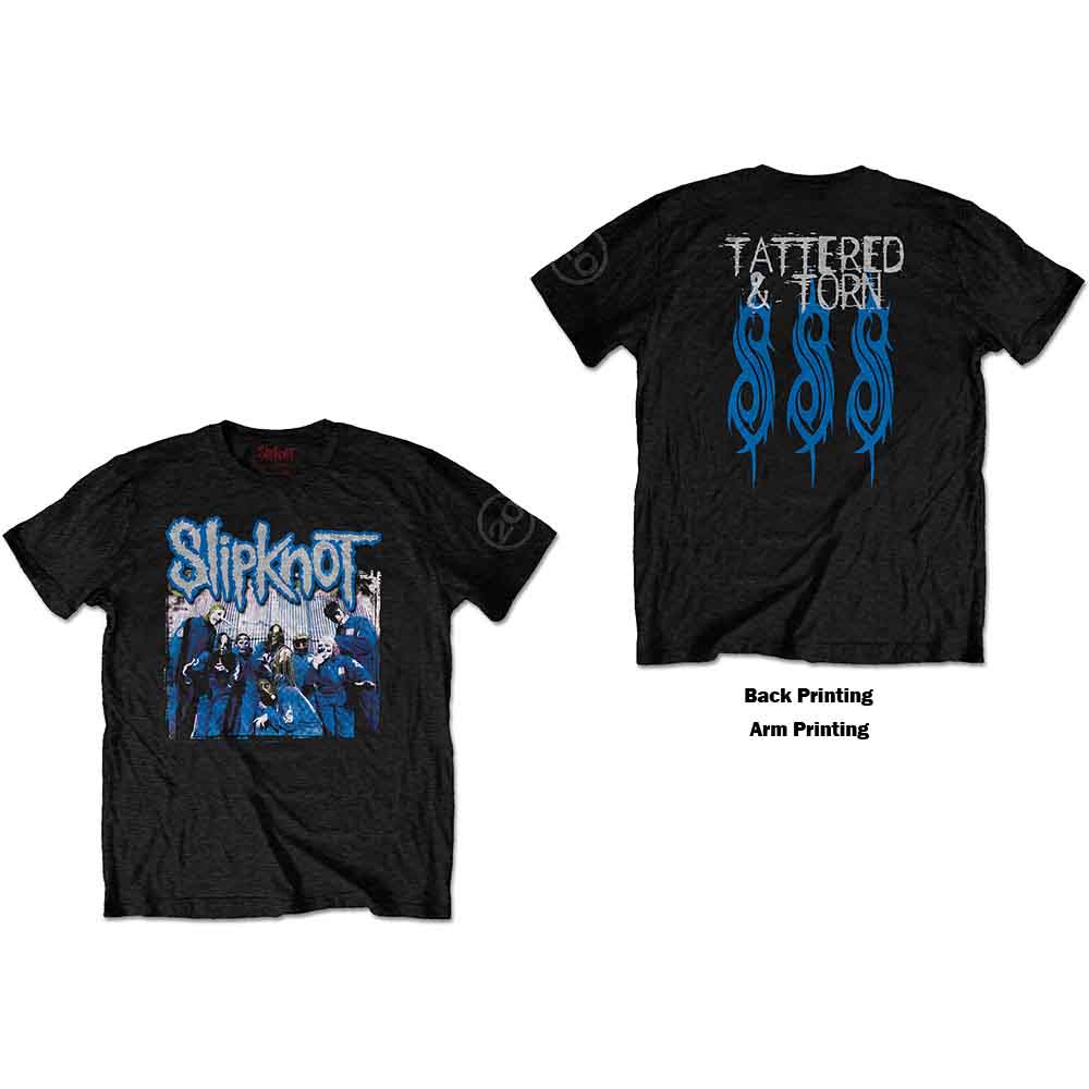 Slipknot | 20th Anniversary Tattered & Torn - T-Shirt Black