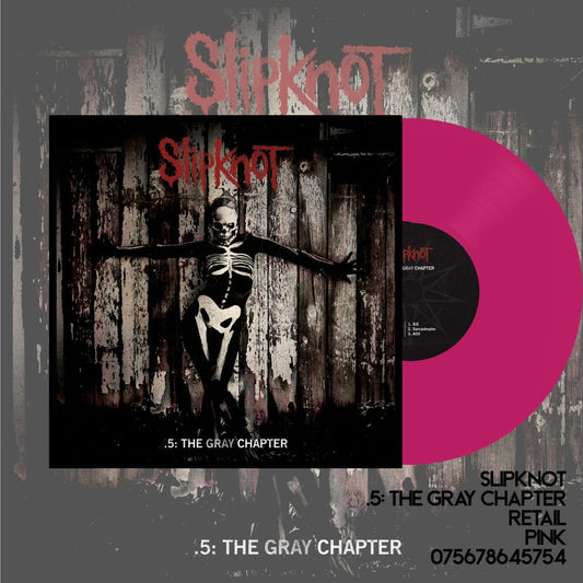 Slipknot | 5: The Gray Chapter (2 LP pink colored vinyl) - Vinyl