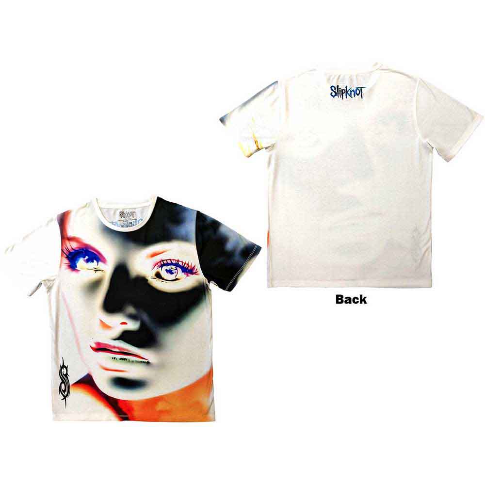 Slipknot | Adderall Face Inverted - T-Shirt White