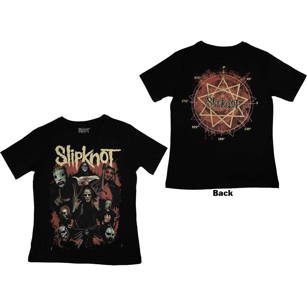 Slipknot | Come Play Dying Back Print - T-Shirt Black