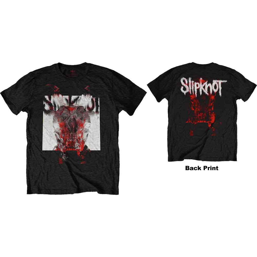 Slipknot | Devil Single - Logo Blur - T-Shirt Black