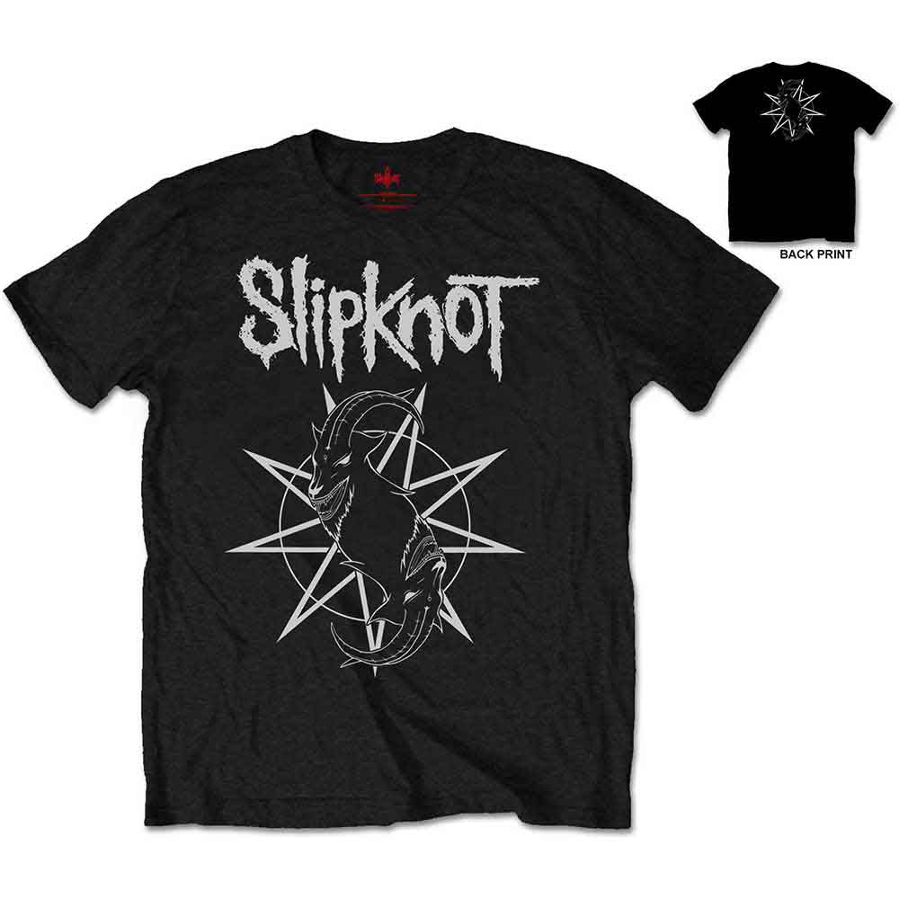 Slipknot | Goat Star Logo - T-Shirt Black