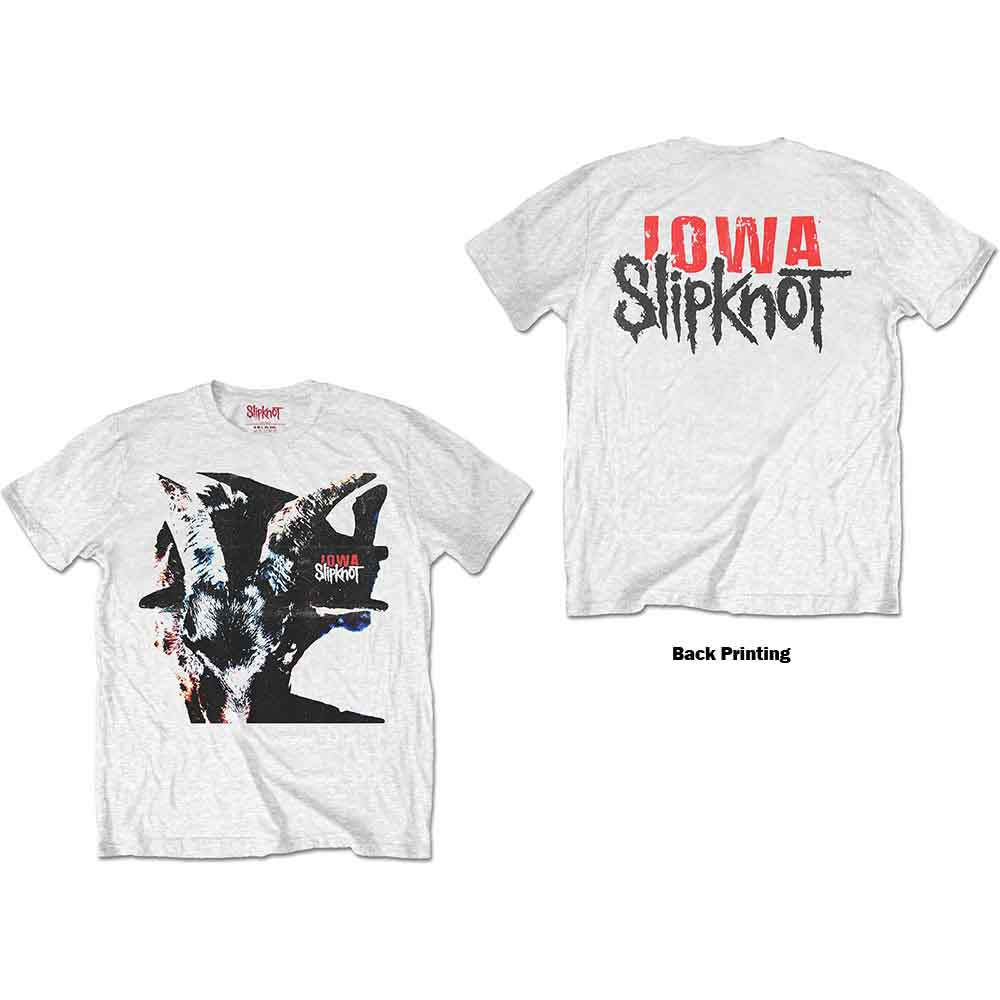Slipknot | Iowa Goat Shadow - T-Shirt White