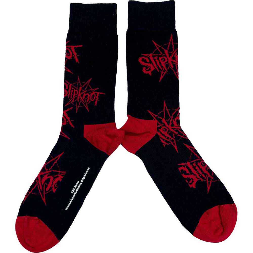 Slipknot | Logo & Nonagram - Socks Black