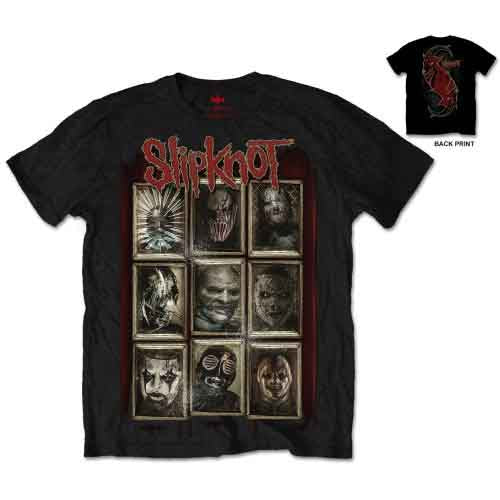 Slipknot | New Masks - T-Shirt Black