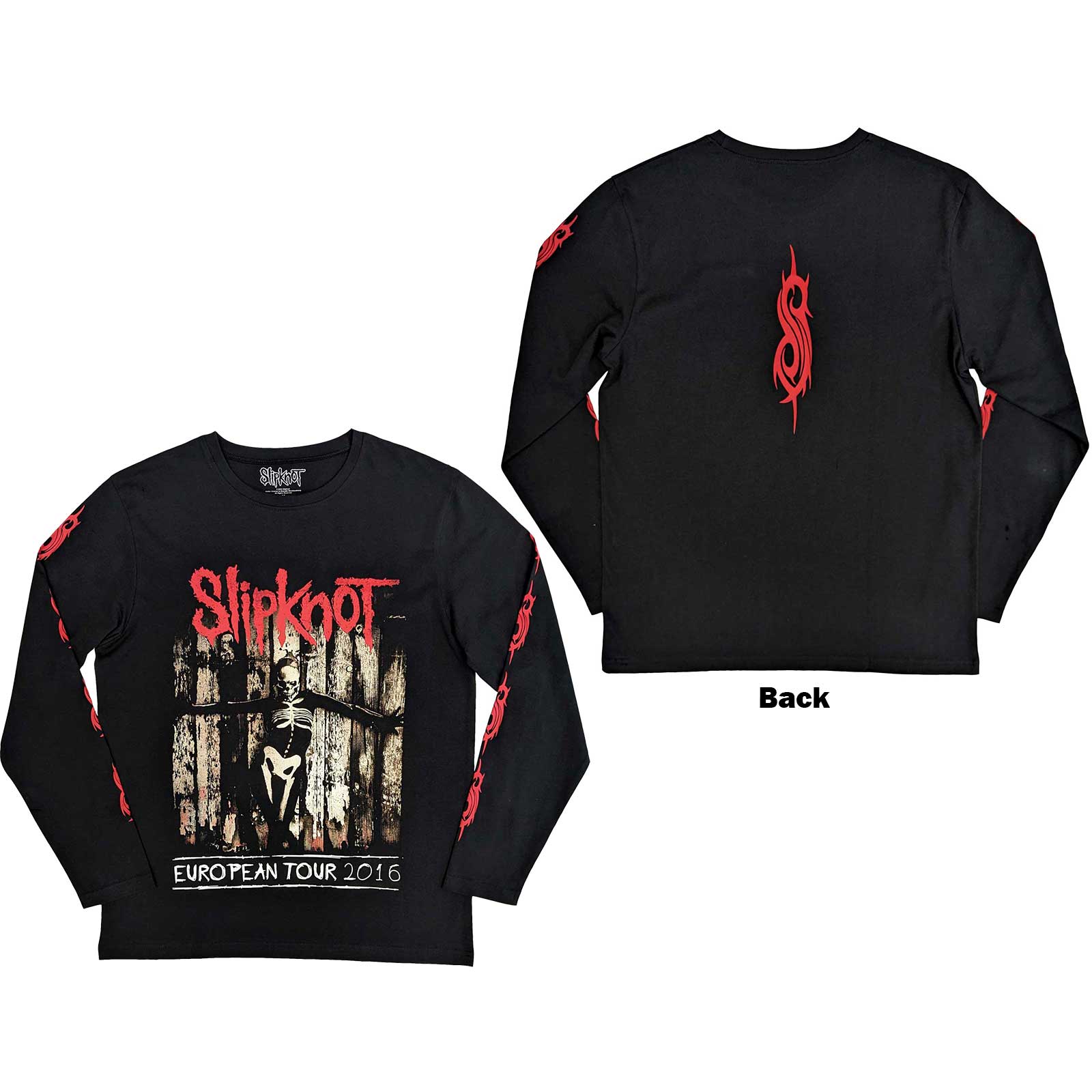 Slipknot | Skeleton Flag - T-Shirt Black