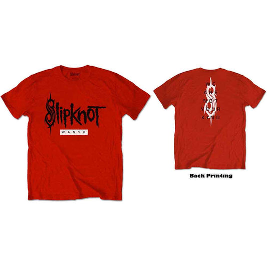 Slipknot | WANYK - T-Shirt Red