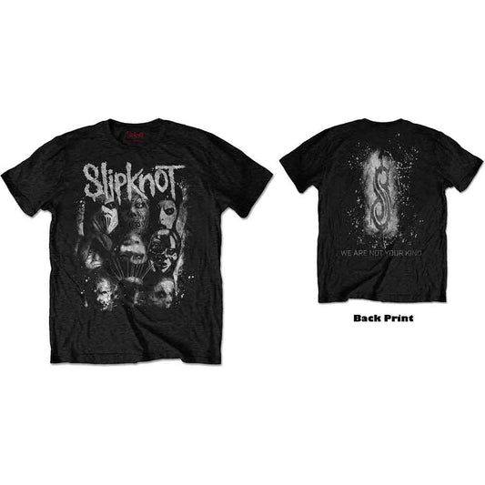 Slipknot | WANYK White Splatter - T-Shirt Black