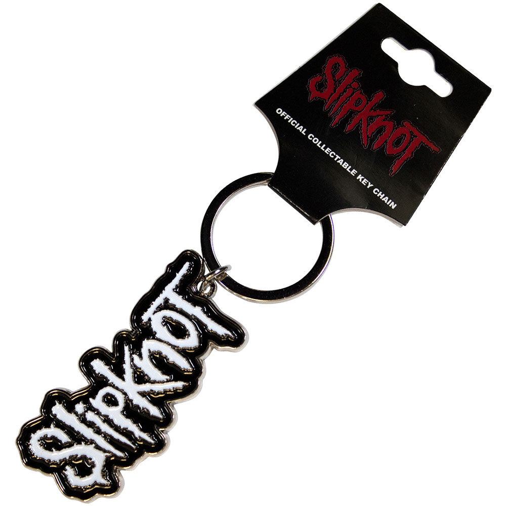 Slipknot | White Logo Black Border -