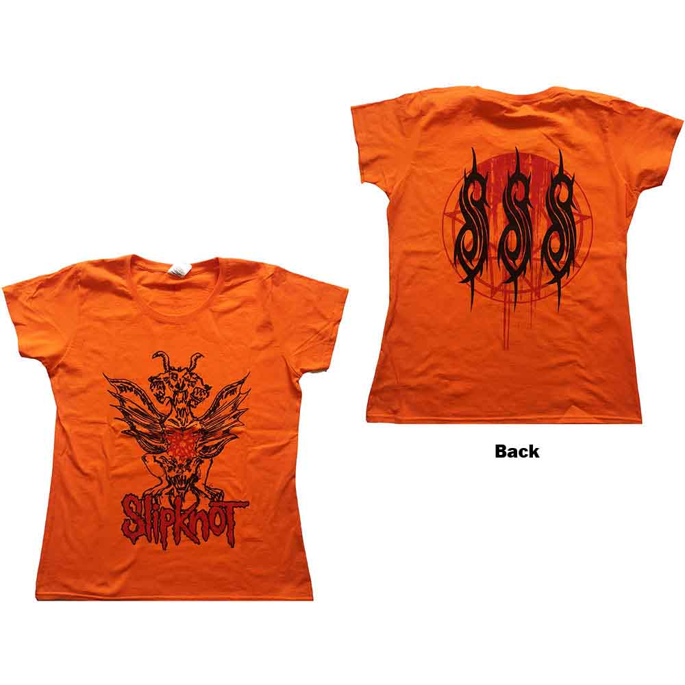 Slipknot | Winged Devil - T-Shirt Orange