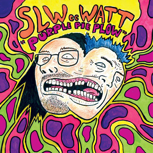 SLW cc Watt | Purple Pie Plow (LIME GREEN VINYL) - Vinyl