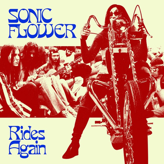 SONIC FLOWER | Rides Again (Transparent Red Vinyl) - Vinyl