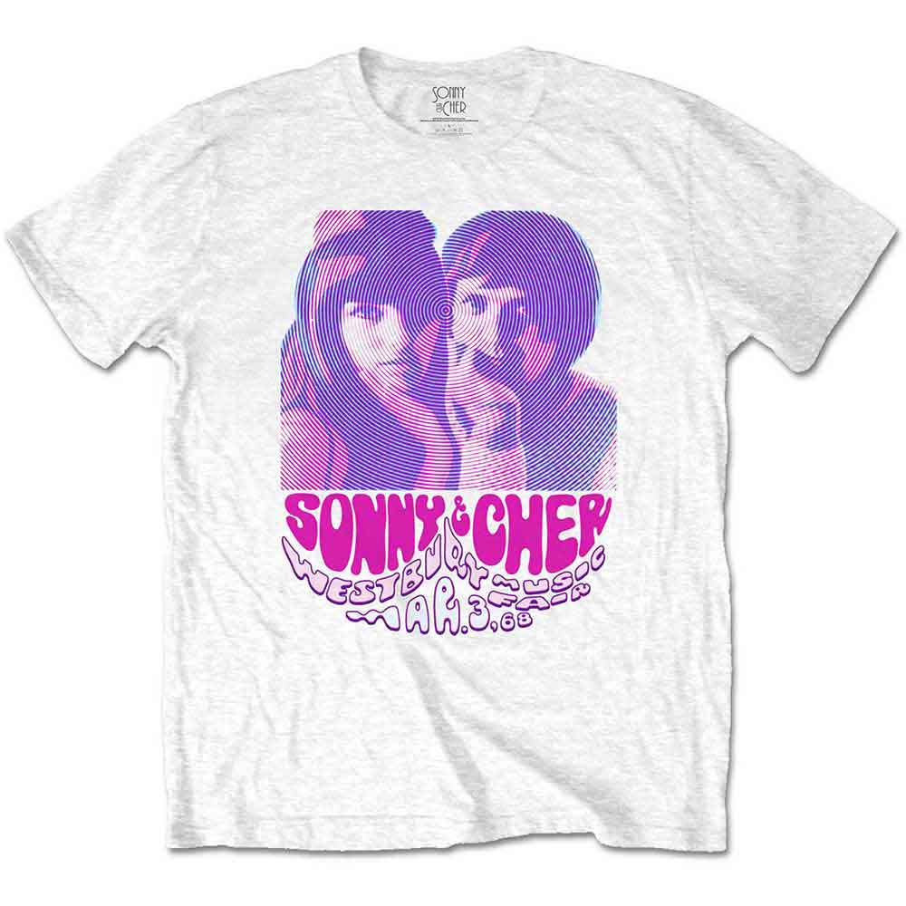 Sonny & Cher | Westbury Music Fair - T-Shirt White