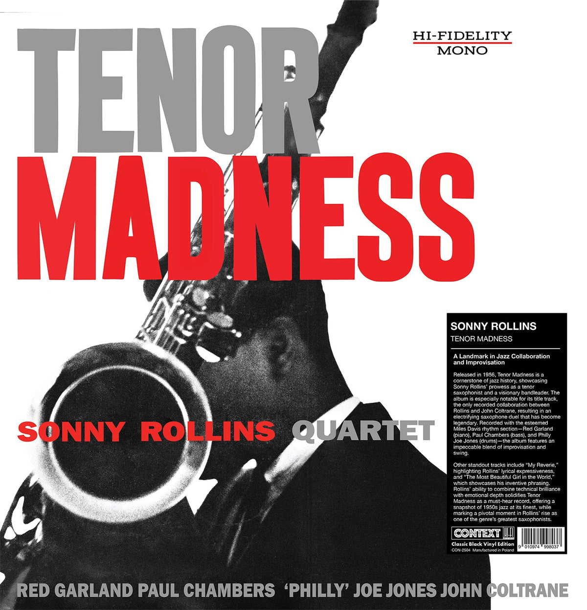 Sonny Rollins | Tenor Madness - Vinyl