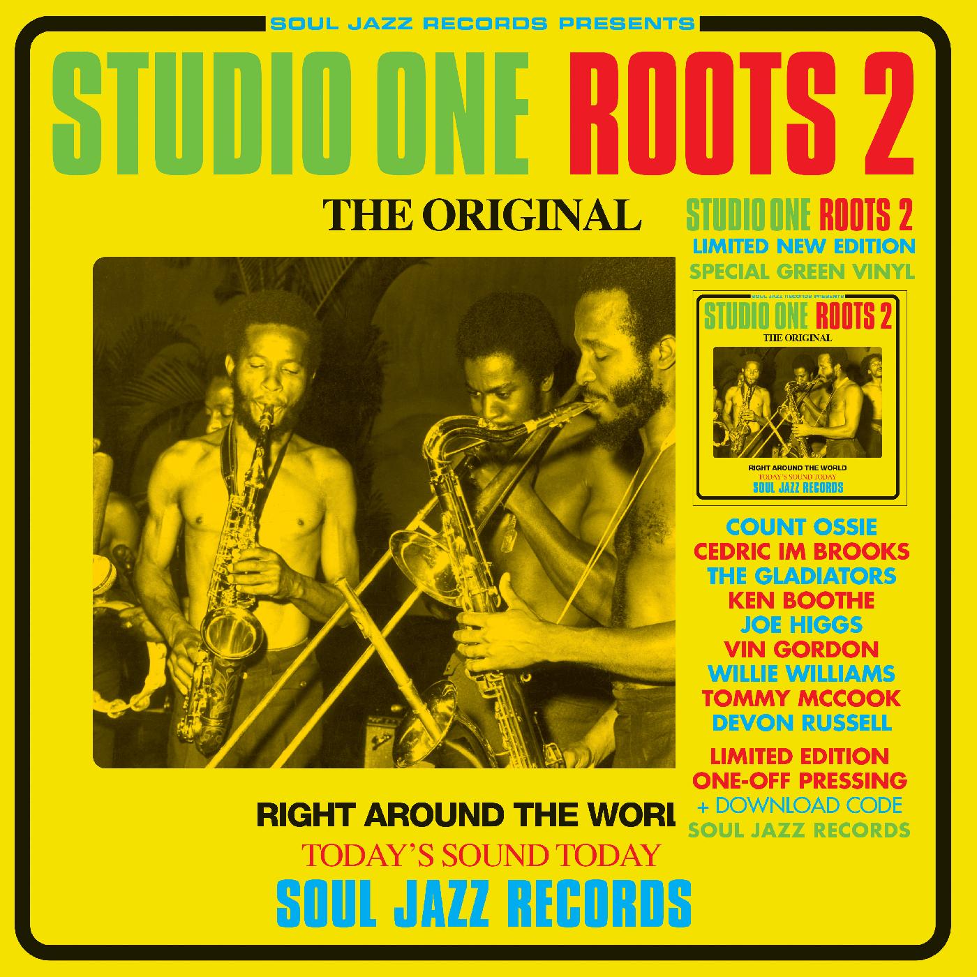 Soul Jazz Records Presents | STUDIO ONE ROOTS 2 (TRANSPARENT GREEN VINYL) - Vinyl