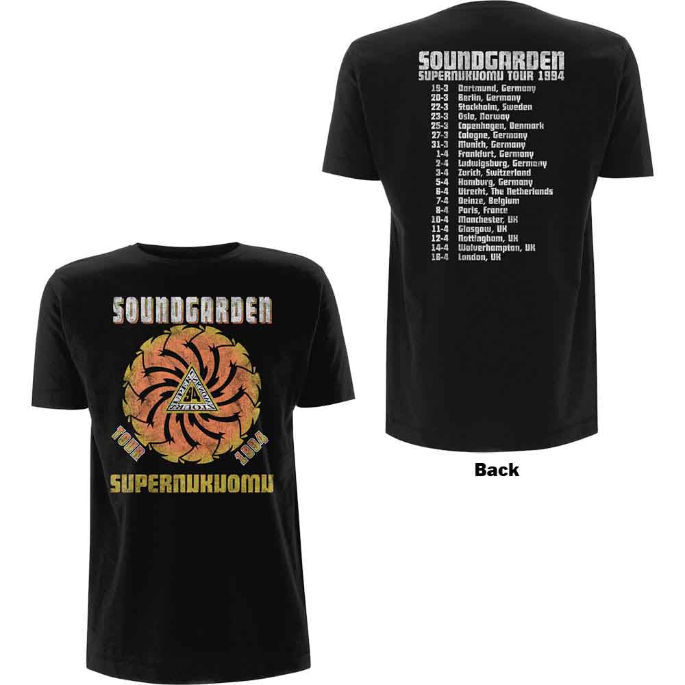 Soundgarden | Superunknown Tour '94 - T-Shirt Black