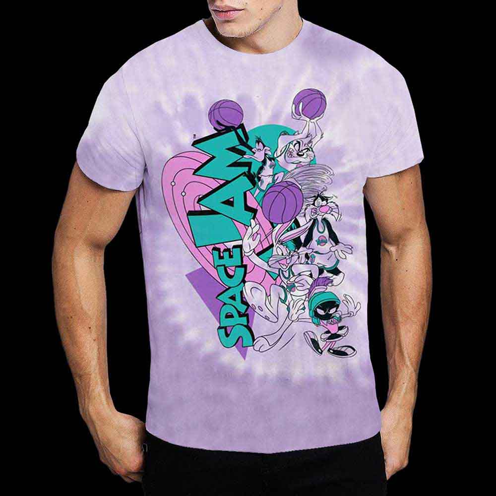 Space Jam | Retro Squad - T-Shirt Pink