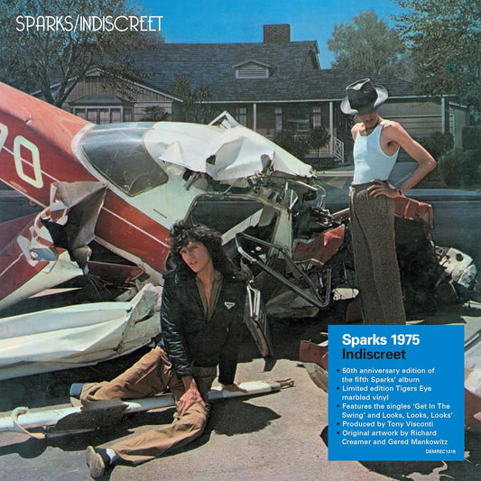 Sparks | Indiscreet: 50th Anniversary Edition (Limited Edition, "Tiger's Eye" Colored Vinyl) [Import] - Vinyl