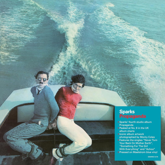 Sparks | Propaganda: 50th Anniversary Edition (Limited Edition, 140 Gram "Maelstrom" Blue Colored Vinyl) [Import] - Vinyl