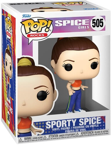 Spice Girls | Funko POP! Rocks: Spice Girls - Sporty Spice (Wannabe) (Vinyl Figure, Collectible) - Action Figure