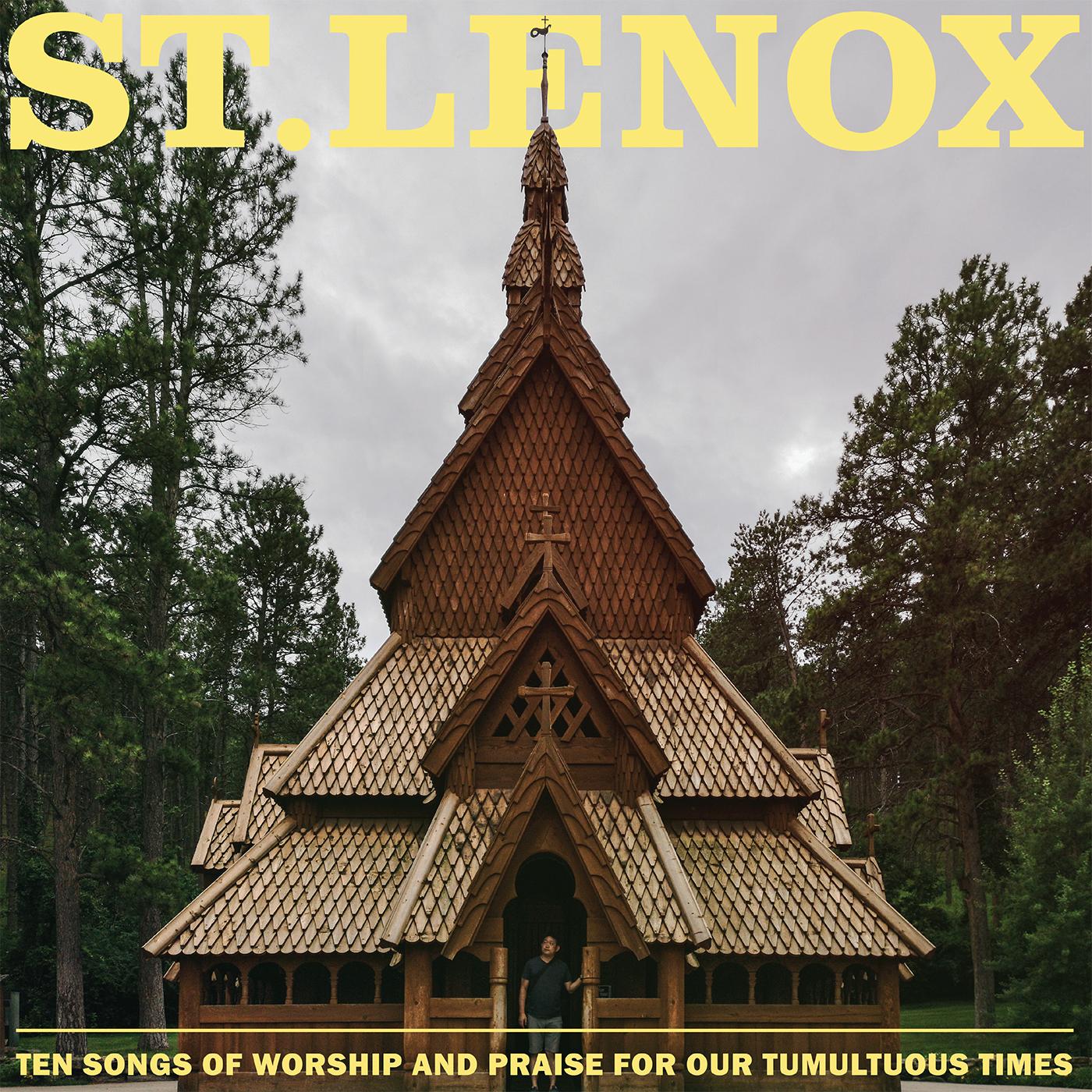 St. Lenox | Ten Songs of Worship and Praise for our Tumultuous Times (CLOUDY CLEAR VINYL) - Vinyl