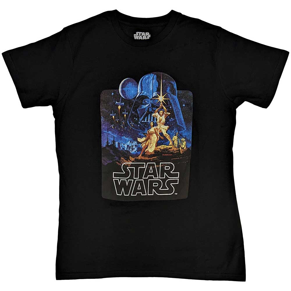 Star Wars | A New Hope Poster - T-Shirt Black