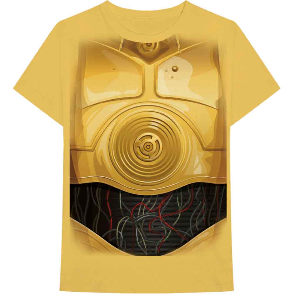 Star Wars | C-3PO Chest - T-Shirt Yellow