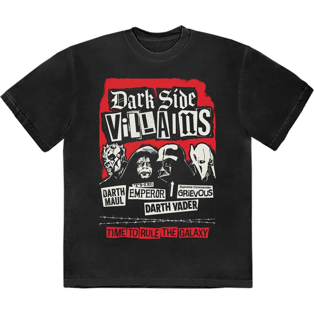 Star Wars | Dark Side Villains - T-Shirt Black
