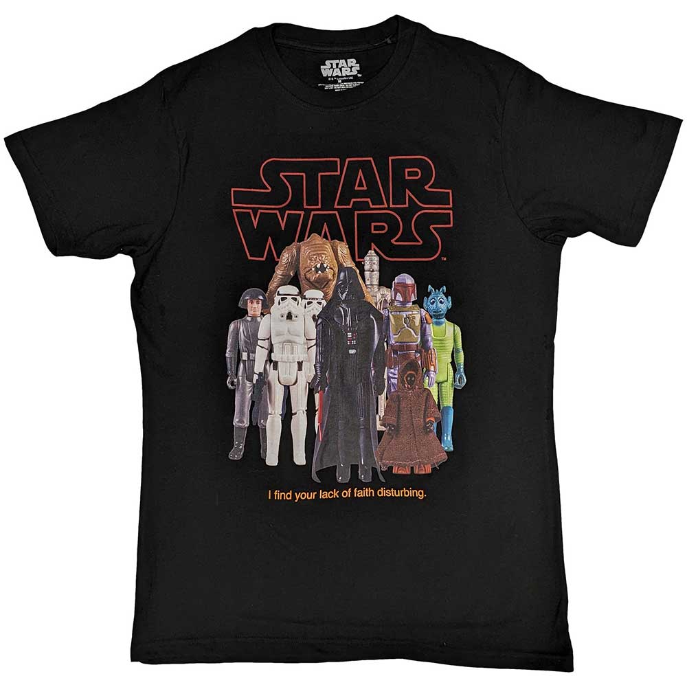 Star Wars | Empire Toy Figures - T-Shirt Black
