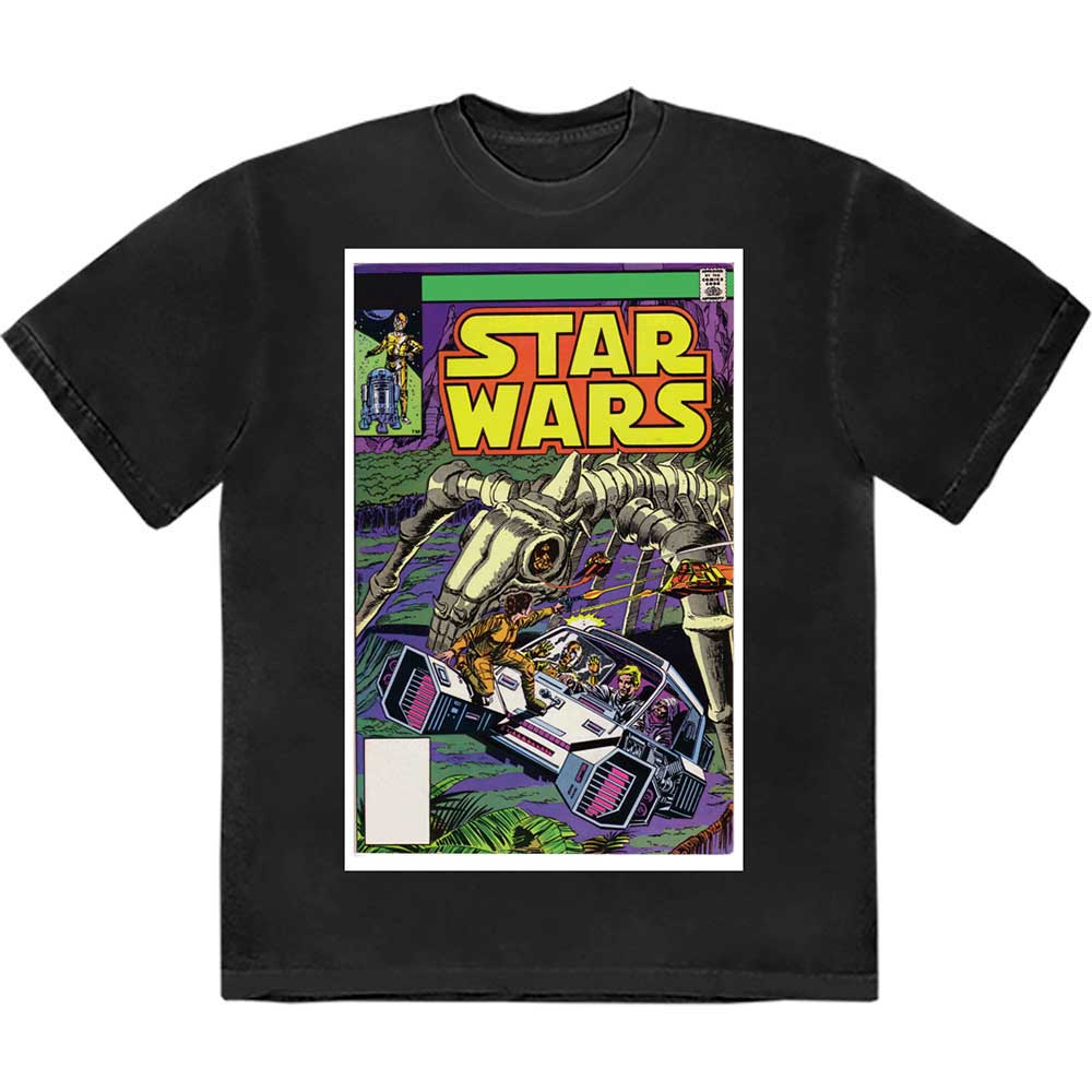 Star Wars | Flight Comic Cover - T-Shirt Black