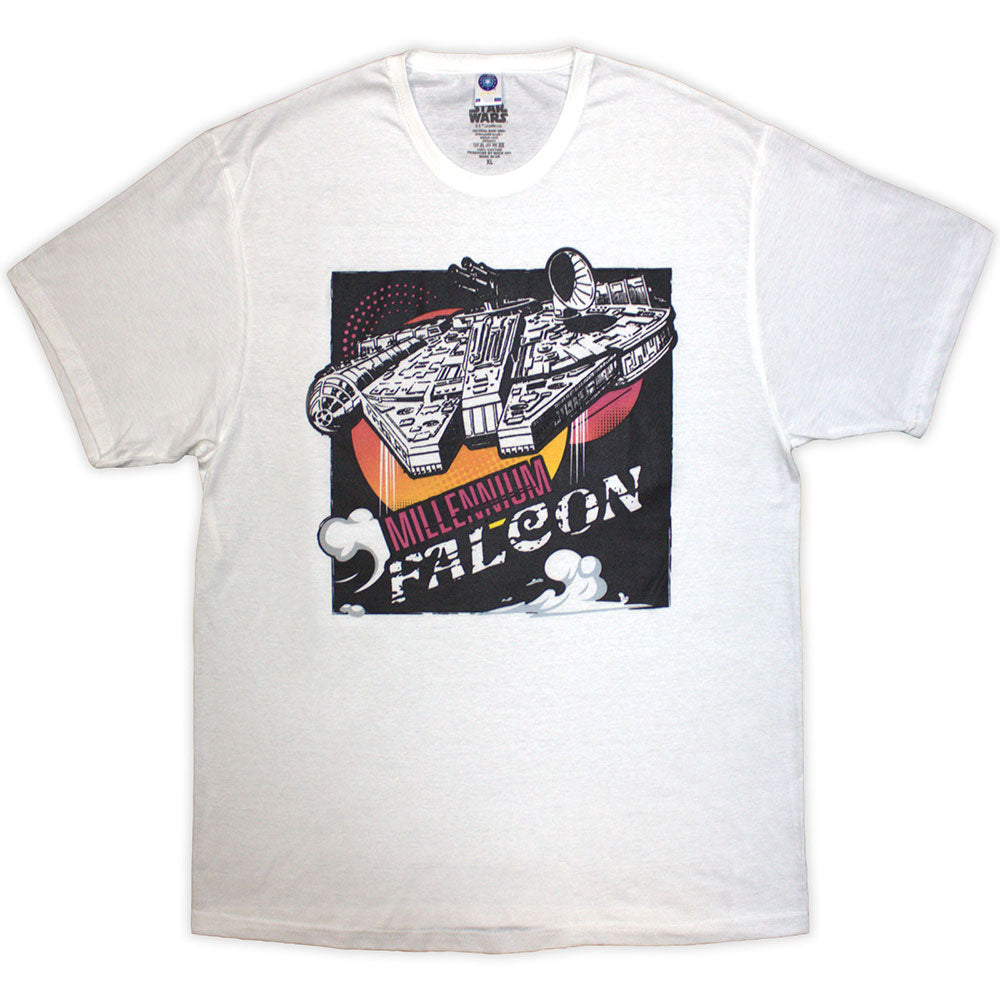 Star Wars | Millennium Falcon Graphic - White