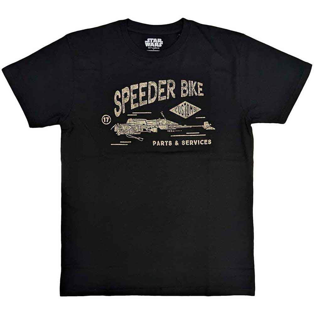 Star Wars | Speeder Bike - T-Shirt Black