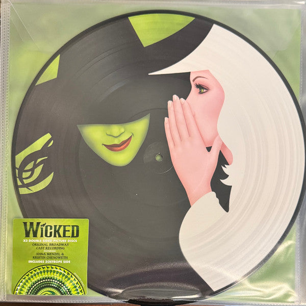 Stephen Schwartz | Wicked (Original Cast Recording) (Limited Edition, Zoetrope Picture Disc) [Import] (2 Lp's) - Vinyl