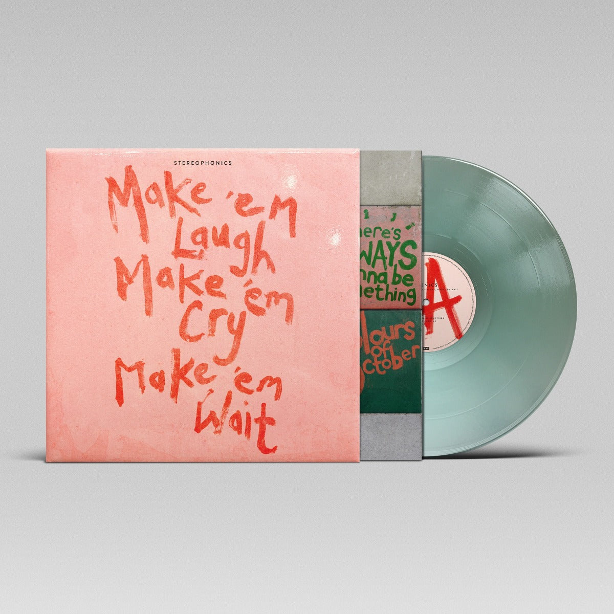 Stereophonics | Make 'Em Laugh, Make 'Em Cry, Make 'Em Wait (Indie Exclusive, Limited Edition, 180 Gram Vinyl, Clear Vinyl) - Vinyl
