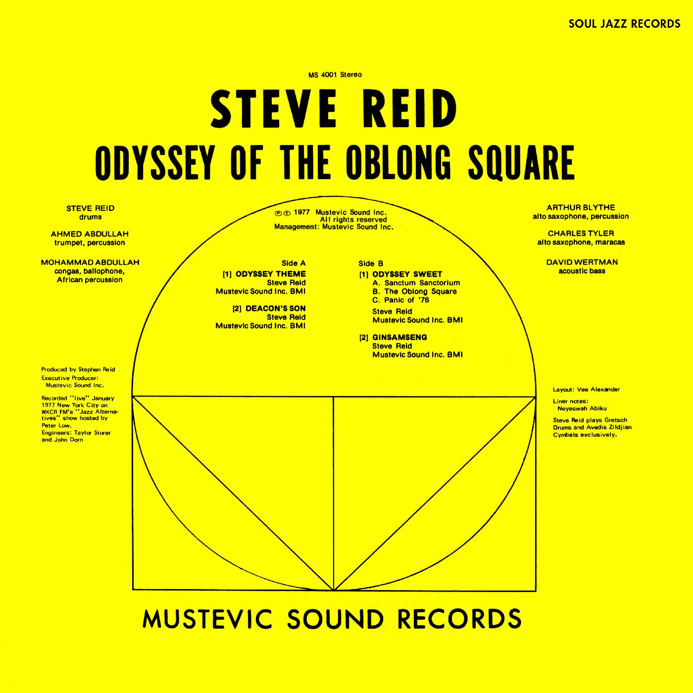 Steve Reid | Odyssey of the Oblong Square (GOLD CD) - CD