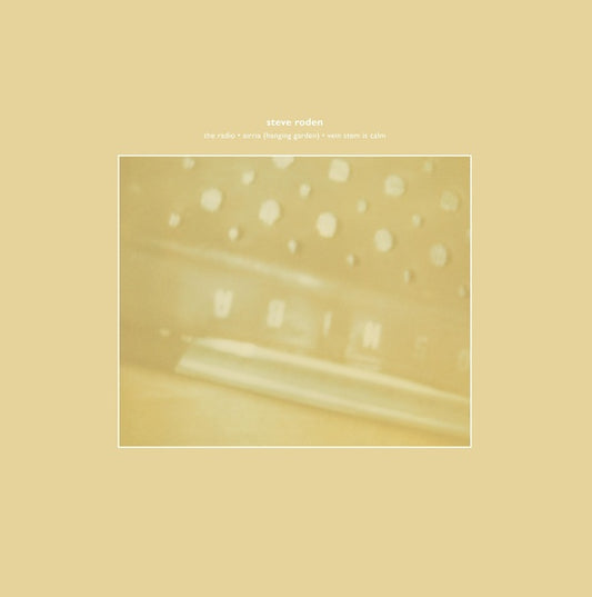 STEVE RODEN | The Radio/Airria (Hanging Garden)/Vein Stem Is Calm - Vinyl