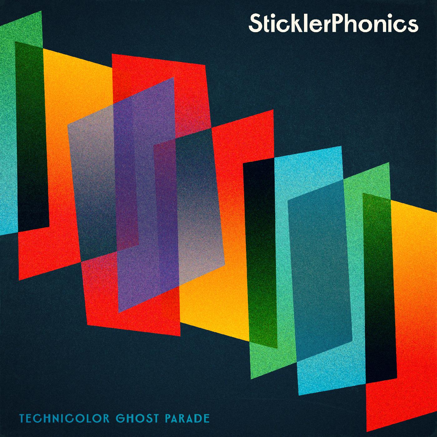 SticklerPhonics | Technicolor Ghost Parade (MIDNIGHT BLUE VINYL) - Vinyl