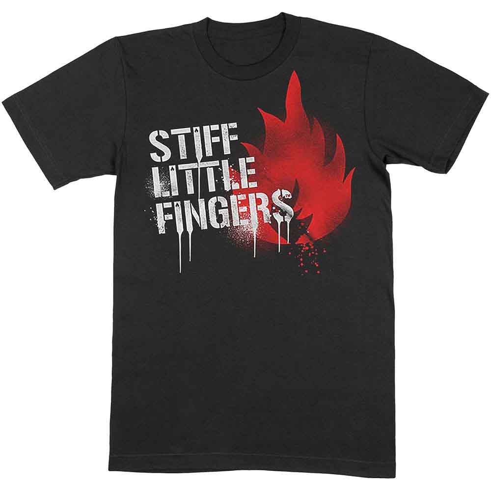 Stiff Little Fingers | Graffiti - T-Shirt Black