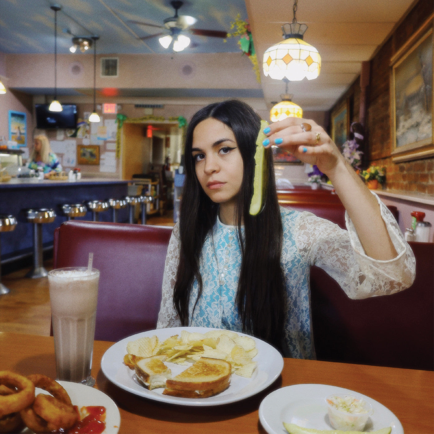 Storey Littleton | At A Diner (Blue Vinyl) - Vinyl